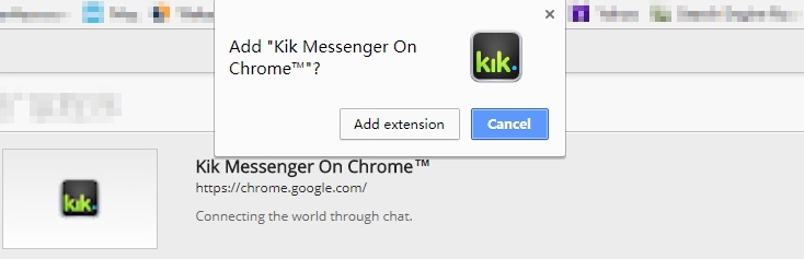 Using-Kik-By-Chrome-Extension-Method